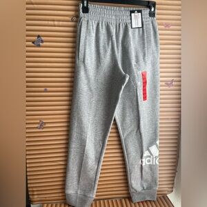 Adidas Heather Gray Joggers